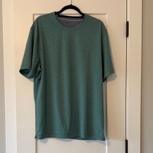 Lands' End Men's Teal Short Sleeve Tee